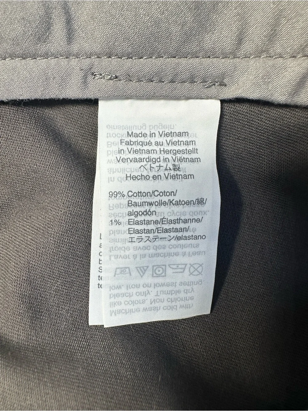 J. Crew Men's Charcoal Gray Chino Flex Pants Straight Leg 32x30